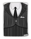 Pinstripe Gangster Jacket Printed Costume Micro Terry Sport Towel 11 X 18 inches All Over Print-TooLoud-White-Davson Sales