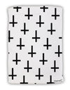 Inverted Crosses Micro Terry Sport Towel 11 X 18 inches All Over Print-Sport Towel-TooLoud-White-Davson Sales