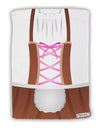 Dirndl Costume Brown Micro Terry Sport Towel 15 X 22 inches All Over Print by TooLoud-Sport Towel-TooLoud-White-Davson Sales