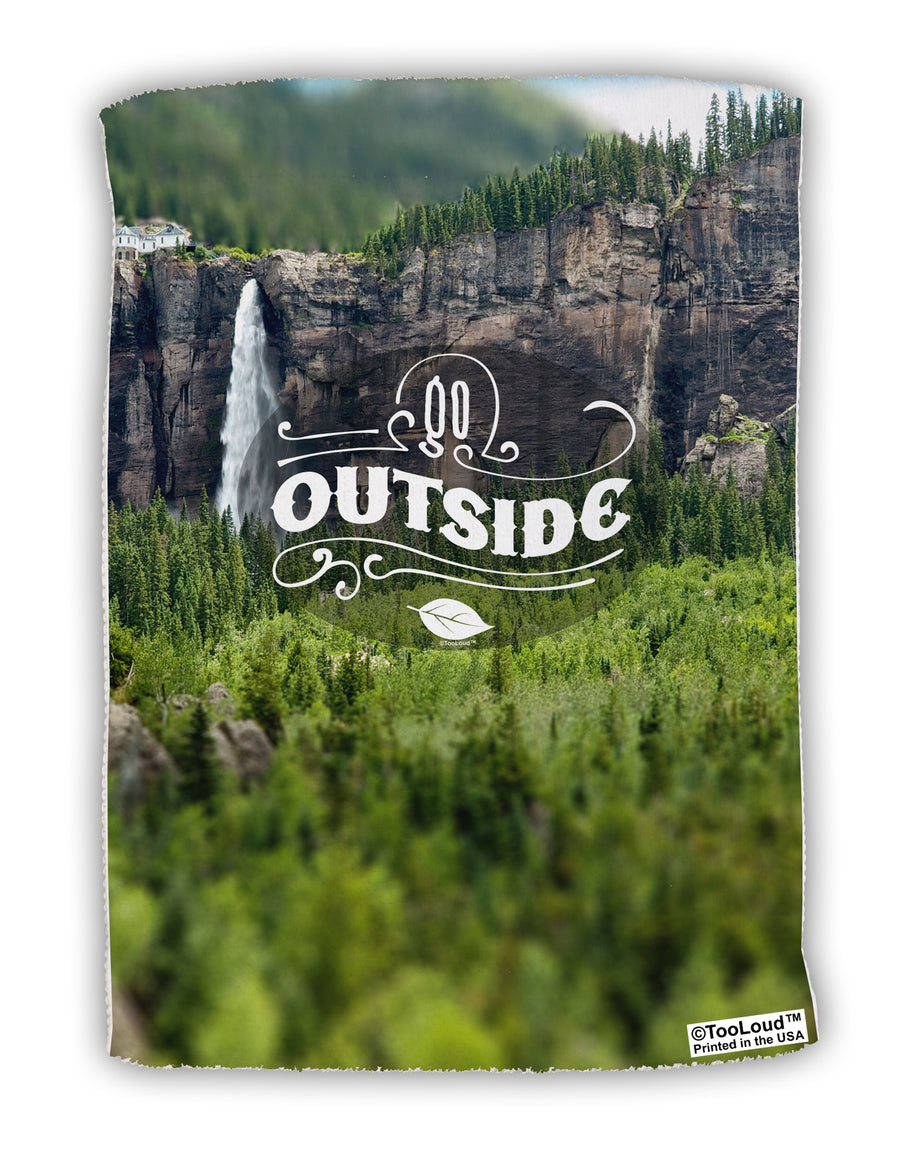 Beautiful Cliffs - Go Outside AOP Micro Terry Sport Towel 15 X 22 inches All Over Print by TooLoud-Sport Towel-TooLoud-White-Davson Sales