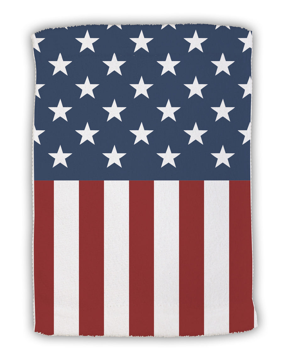 Stars and Stripes American Flag Micro Terry Sport Towel 15 X 22 inches All Over Print-Sport Towel-TooLoud-White-Davson Sales