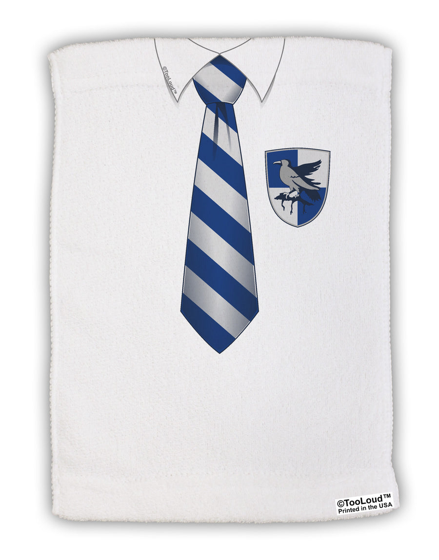 Wizard Uniform Blue and Silver AOP Micro Terry Sport Towel 11 X 18 inches All Over Print-TooLoud-White-Davson Sales