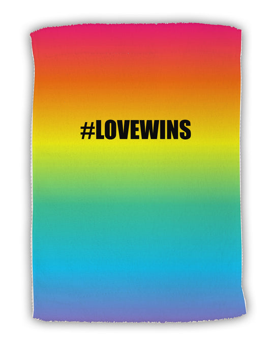 Rainbow Print - Hashtag Love Wins Micro Terry Sport Towel 15 X 22 inches All Over Print-Sport Towel-TooLoud-White-Davson Sales