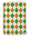 Irish Colors Argyle Pattern Micro Terry Sport Towel 11 X 18 inches All Over Print-Sport Towel-TooLoud-White-Davson Sales