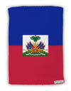 Haiti Flag AOP Micro Terry Sport Towel 11 X 18 inches All Over Print-TooLoud-White-Davson Sales