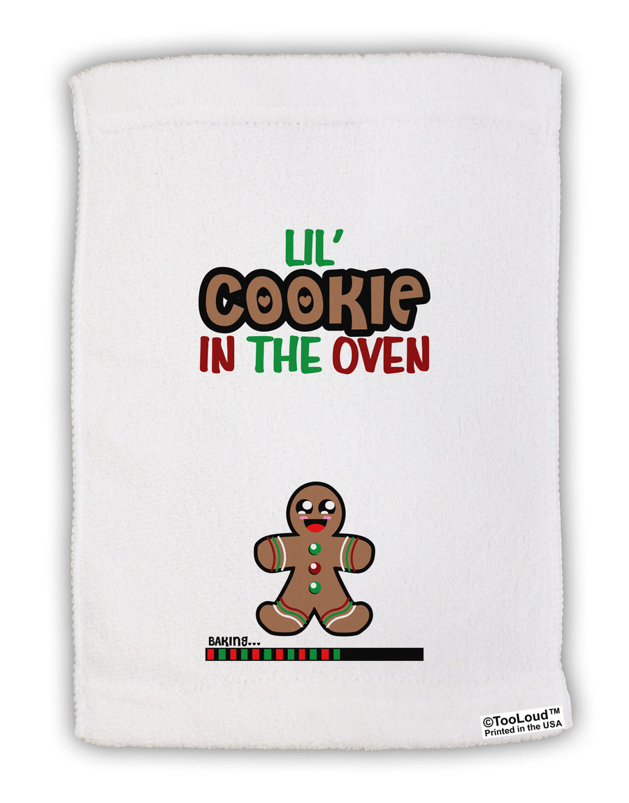 Lil Cookie In The Oven - Maternity AOP Micro Terry Sport Towel 11 X 18 inches All Over Print-TooLoud-White-Davson Sales