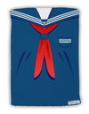 School Uniform Costume - Blue Micro Terry Sport Towel 11 X 18 inches All Over Print-TooLoud-White-Davson Sales