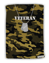 Veteran Dog Tags Micro Terry Sport Towel 11 X 18 inches All Over Print-TooLoud-White-Davson Sales