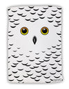 Snowy Owl Cute Animal Face Micro Terry Sport Towel 11 X 18 inches All Over Print-TooLoud-White-Davson Sales