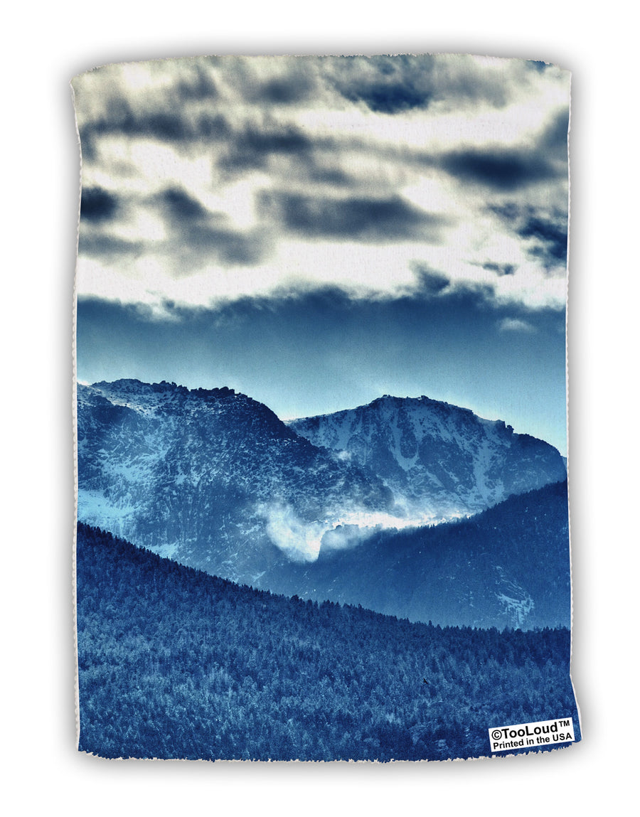 Mountain Landsscape All-Over Micro Terry Sport Towel 11 X 18 inches All Over Print-TooLoud-White-Davson Sales