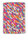 Jagged Edge Mosaic AOP Micro Terry Sport Towel 11 X 18 inches All Over Print-TooLoud-White-Davson Sales