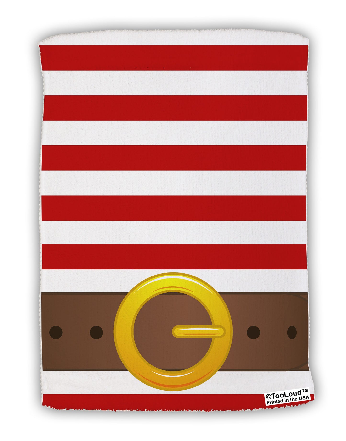 Pirate Crew Costume - Red Micro Terry Sport Towel 11 X 18 inches All Over Print-TooLoud-White-Davson Sales