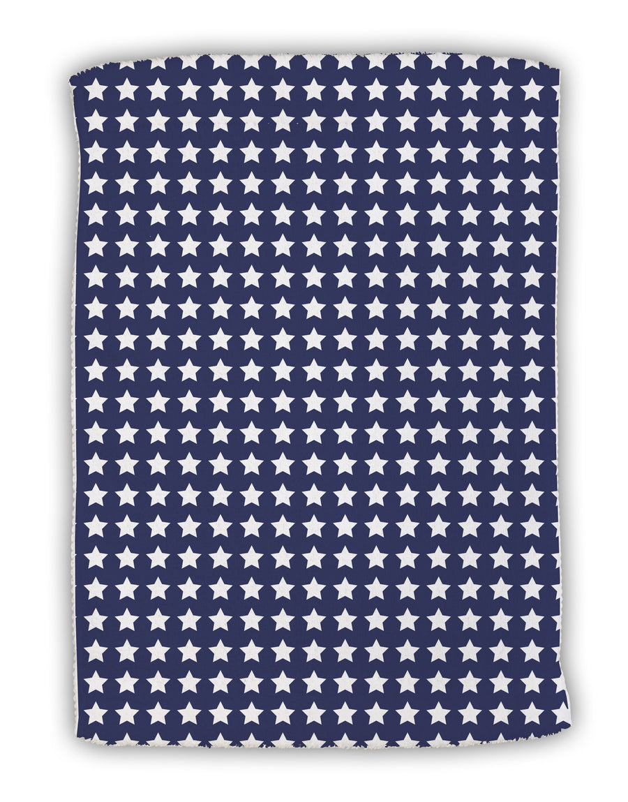 Americana Stars Pattern Micro Terry Sport Towel 15 X 22 inches All Over Print-Sport Towel-TooLoud-White-Davson Sales