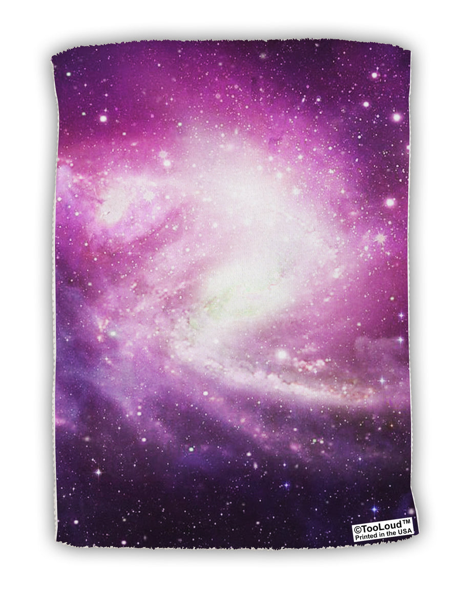 Purple Galaxy AOP Micro Terry Sport Towel 11 X 18 inches All Over Print-TooLoud-White-Davson Sales