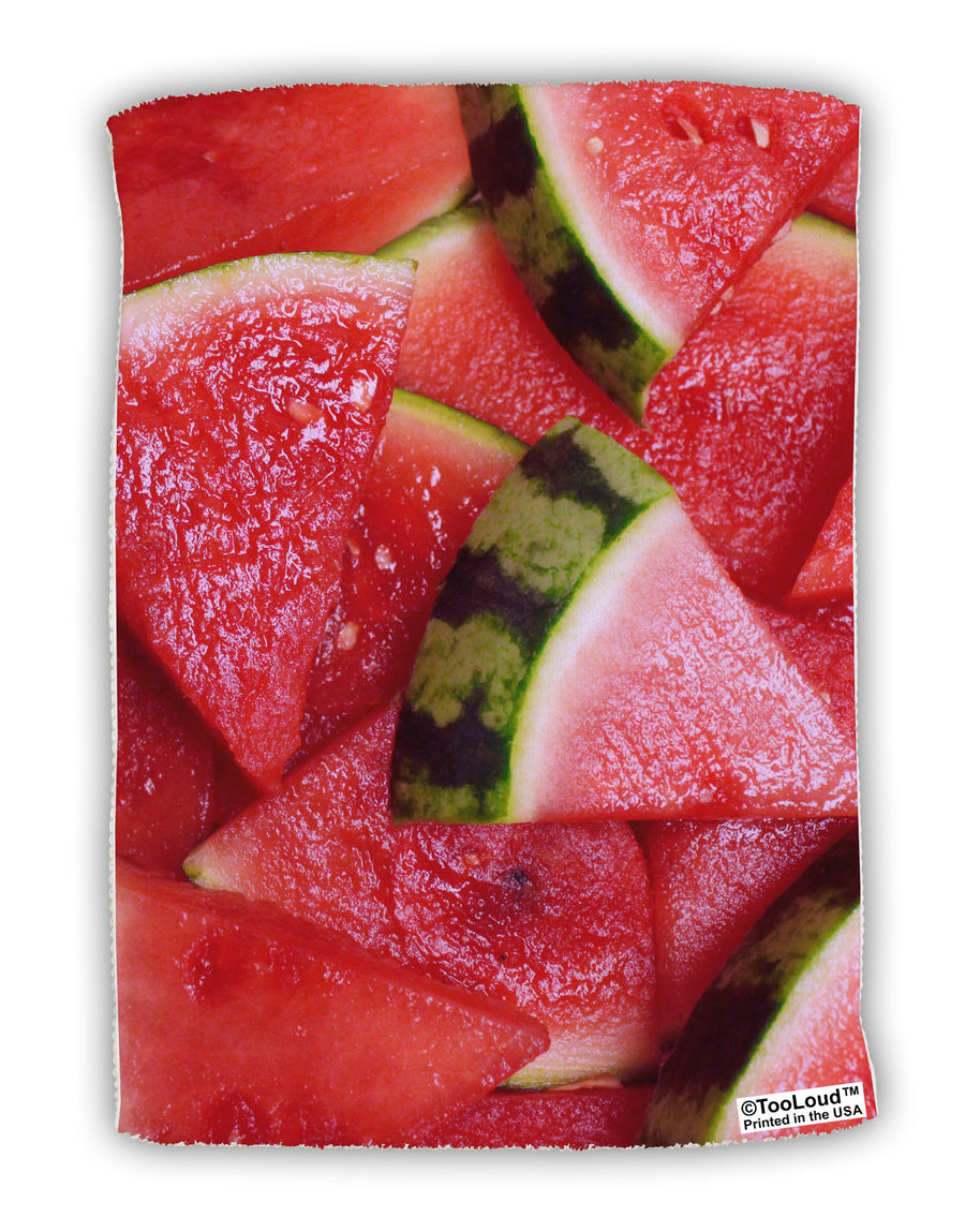 Watermelon Everywhere Micro Terry Sport Towel 11 X 18 inches All Over Print-TooLoud-White-Davson Sales