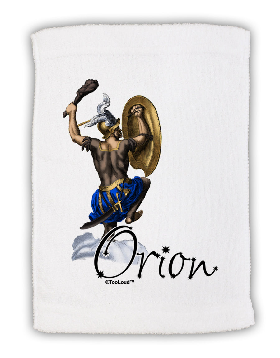 Orion Color Illustration Micro Terry Sport Towel 11 x 18 inches-TooLoud-White-Davson Sales