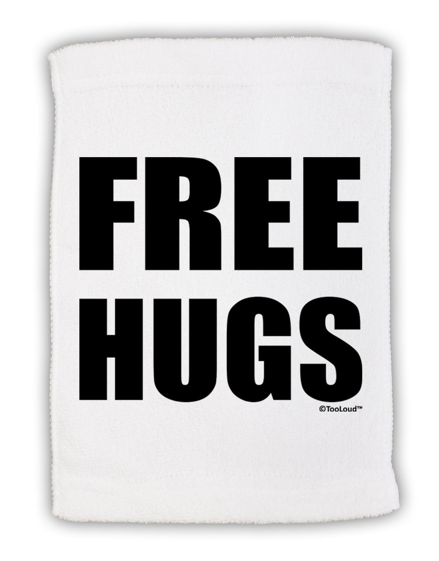 Free Hugs Micro Terry Sport Towel 15 X 22 inches-Sport Towel-TooLoud-White-Davson Sales