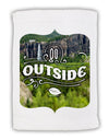 Go Outside - Beautiful Cliffs Micro Terry Sport Towel 15 X 22 inches by TooLoud-Sport Towel-TooLoud-White-Davson Sales