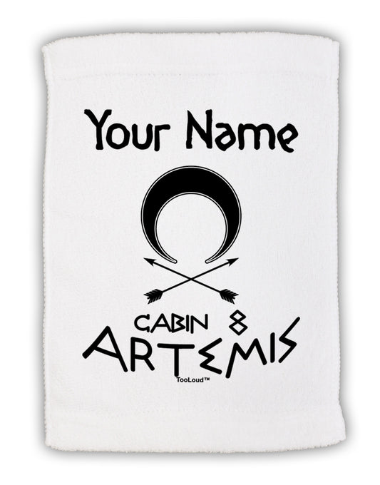 Personalized Cabin 8 Artemis Micro Terry Sport Towel 15 X 22 inches by TooLoud-Sport Towel-TooLoud-White-Davson Sales