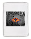 Monarch Butterfly Photo Micro Terry Sport Towel 11 x 18 inches-TooLoud-White-Davson Sales