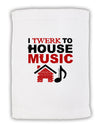 Twerk To House Micro Terry Sport Towel 11 x 18 inches-TooLoud-White-Davson Sales