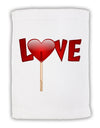 Love Lollipop Micro Terry Sport Towel 11 x 18 inches-TooLoud-White-Davson Sales