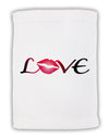 Love Kiss Micro Terry Sport Towel 15 X 22 inches-Sport Towel-TooLoud-White-Davson Sales