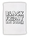 Black Friday Bag Holder Micro Terry Sport Towel 11 x 18 inches-TooLoud-White-Davson Sales