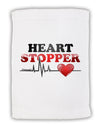 Heart Stopper Micro Terry Sport Towel 11 x 18 inches-TooLoud-White-Davson Sales