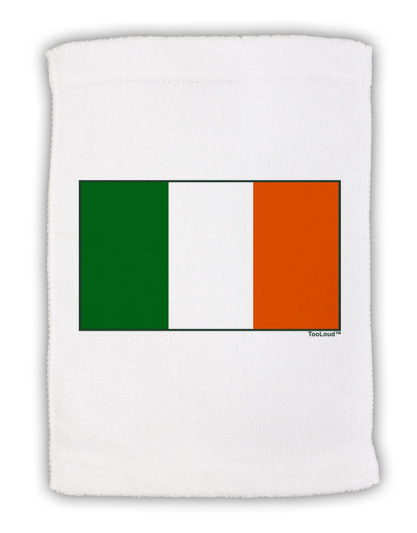 Irish Flag - Flag of Ireland Micro Terry Sport Towel 11 x 18 Inch-Sport Towel-TooLoud-White-Davson Sales