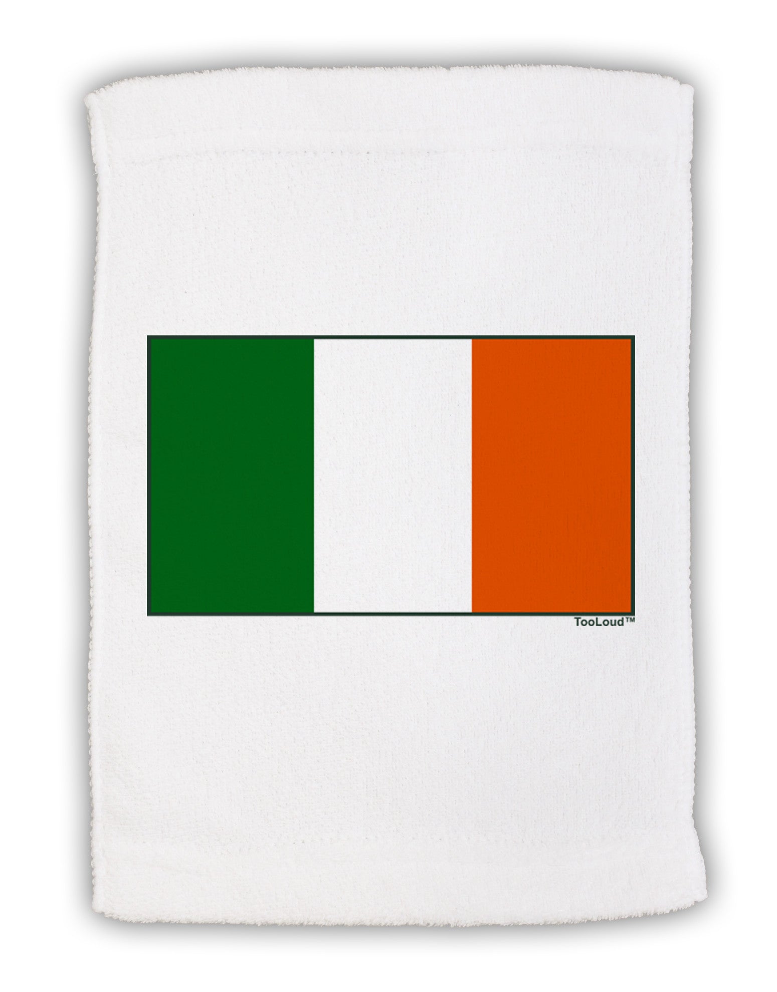 Irish Flag - Flag of Ireland Micro Terry Sport Towel 11 x 18 Inch-Sport Towel-TooLoud-White-Davson Sales