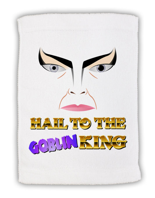 Hail to the Goblin King Micro Terry Sport Towel 11 x 18 inches-TooLoud-White-Davson Sales