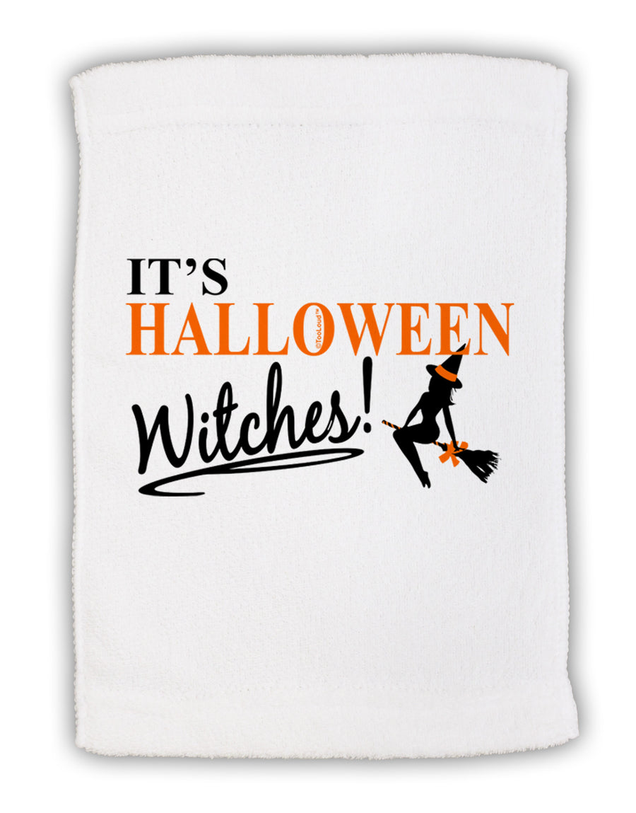 It's Halloween Witches Micro Terry Sport Towel 11 x 18 inches-TooLoud-White-Davson Sales