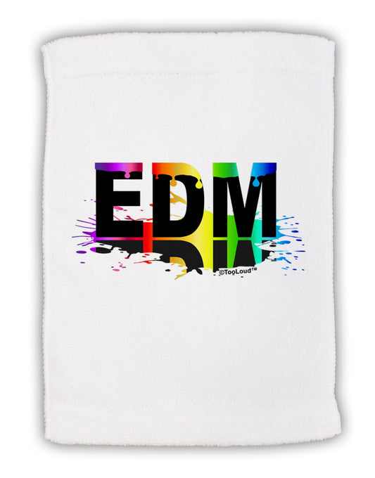 Paint EDM Micro Terry Sport Towel 11 x 18 inches-TooLoud-White-Davson Sales