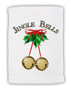 Jingle Bells Micro Terry Sport Towel 15 X 22 inches by TooLoud-Sport Towel-TooLoud-White-Davson Sales