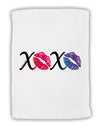 XOXO Kisses Micro Terry Sport Towel 11 x 18 inches-TooLoud-White-Davson Sales