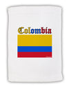 Colombia Flag Micro Terry Sport Towel 11 x 18 inches-TooLoud-White-Davson Sales