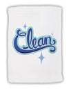 Clean Text Micro Terry Sport Towel 11 x 18 inches-Sport Towel-TooLoud-White-Davson Sales