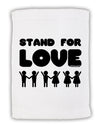 Stand For Love Micro Terry Sport Towel 11 x 18 inches-TooLoud-White-Davson Sales