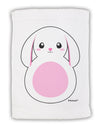 Cute Bunny with Floppy Ears - Pink Micro Terry Sport Towel 11 x 18 Inch by TooLoud-Sport Towel-TooLoud-White-Davson Sales