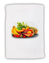 Watercolor Fruit Bowl 1 Micro Terry Sport Towel 11 x 18 inches-TooLoud-White-Davson Sales
