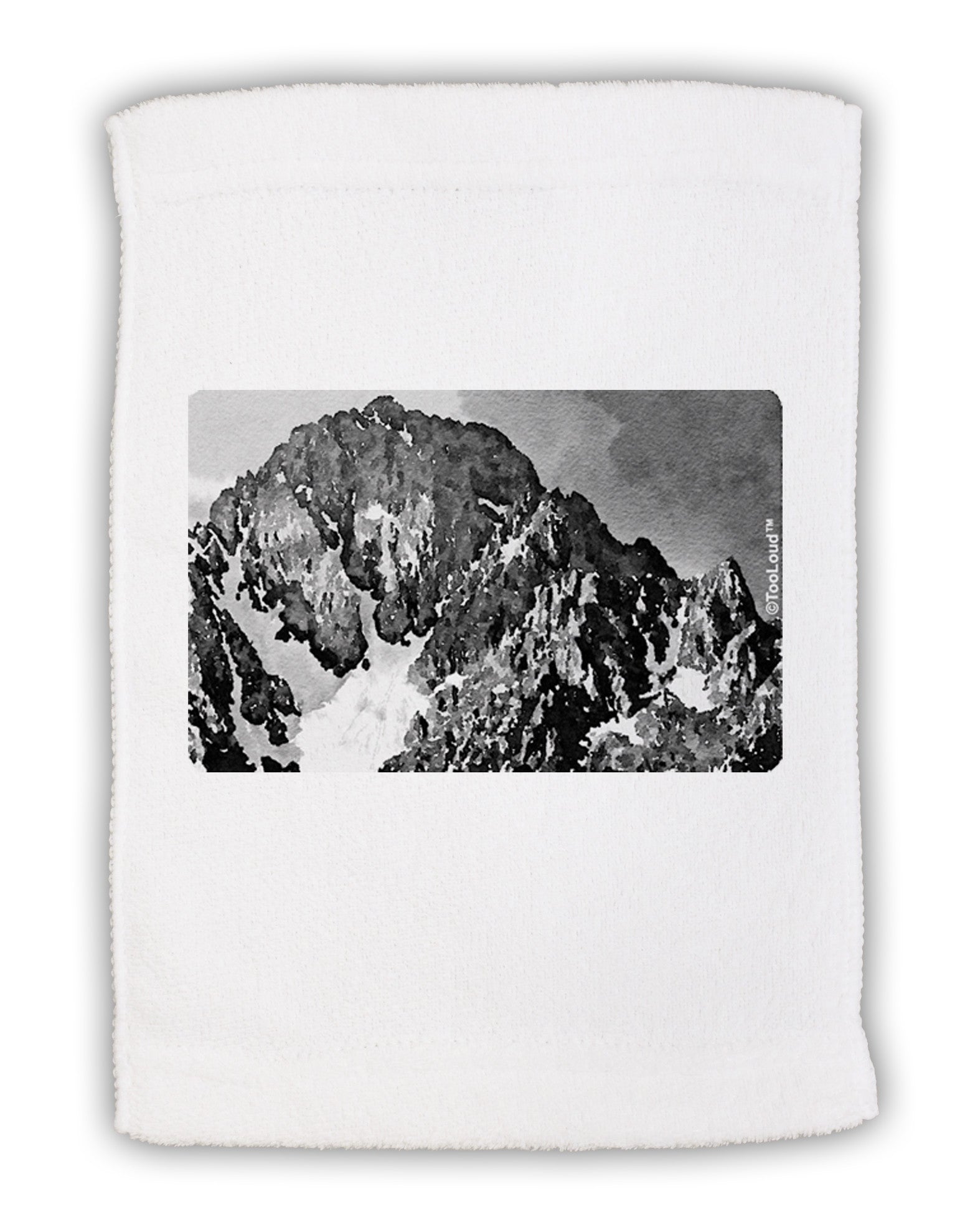 San Juan Mountain Range CO 2 Micro Terry Sport Towel 11 x 18 inches-TooLoud-White-Davson Sales