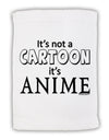 Not A Cartoon Text Micro Terry Sport Towel 15 X 22 inches by TooLoud-Sport Towel-TooLoud-White-Davson Sales