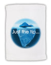 Iceberg Just the Tip Micro Terry Sport Towel 11 x 18 inches-TooLoud-White-Davson Sales