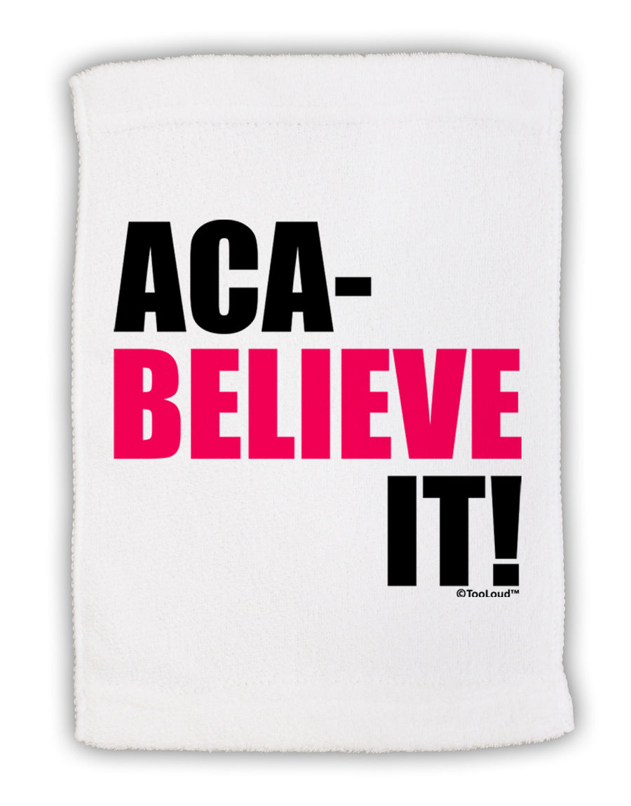 Aca Believe It Micro Terry Sport Towel 15 X 22 inches-Sport Towel-TooLoud-White-Davson Sales