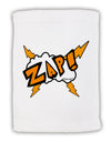 Onomatopoeia ZAP Micro Terry Sport Towel 11 x 18 inches-TooLoud-White-Davson Sales