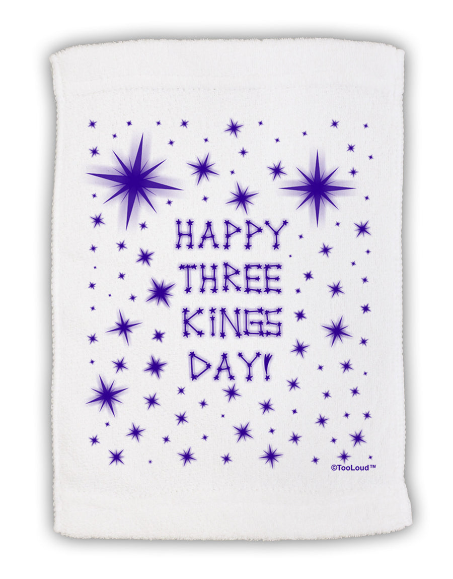 Happy Three Kings Day - Shining Stars Micro Terry Sport Towel 11 x 18 Inch by TooLoud-Sport Towel-TooLoud-White-Davson Sales