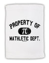 Mathletic Department Distressed Micro Terry Sport Towel 15 X 22 inches by TooLoud-Sport Towel-TooLoud-White-Davson Sales