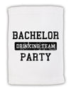 Bachelor Party Drinking Team - Distressed Micro Terry Sport Towel 15 X 22 inches-Sport Towel-TooLoud-White-Davson Sales