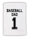 Baseball Dad Jersey Micro Terry Sport Towel 15 X 22 inches by TooLoud-Sport Towel-TooLoud-White-Davson Sales